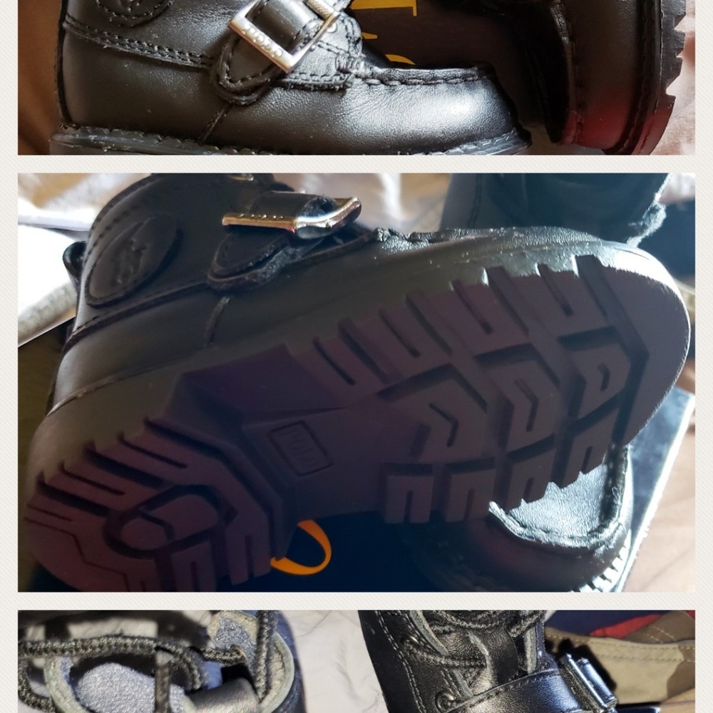 Toddler size 5c Ralph Lauren polo Ranger boots!